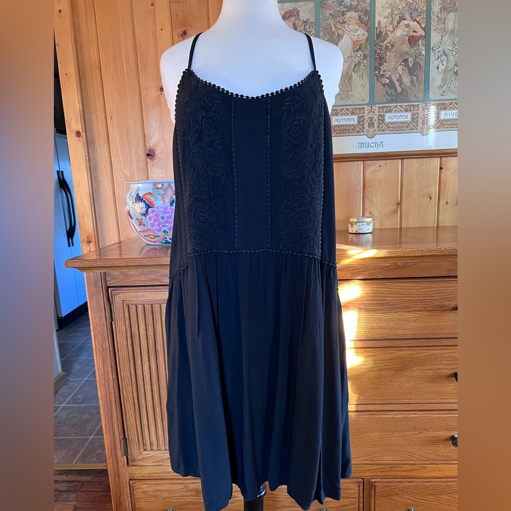 LOFT drop waist dress (XL)